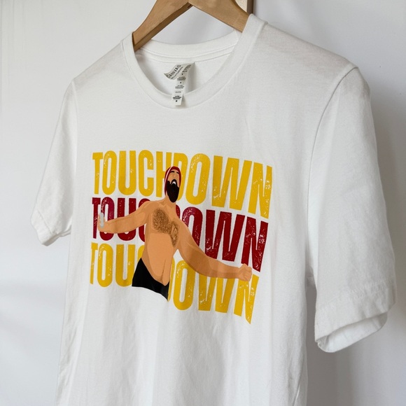 Jason Kelce KC Touchdown Graphic T-Shirt Unisex Medium Multicolor Football NFL - Picture 3 of 11